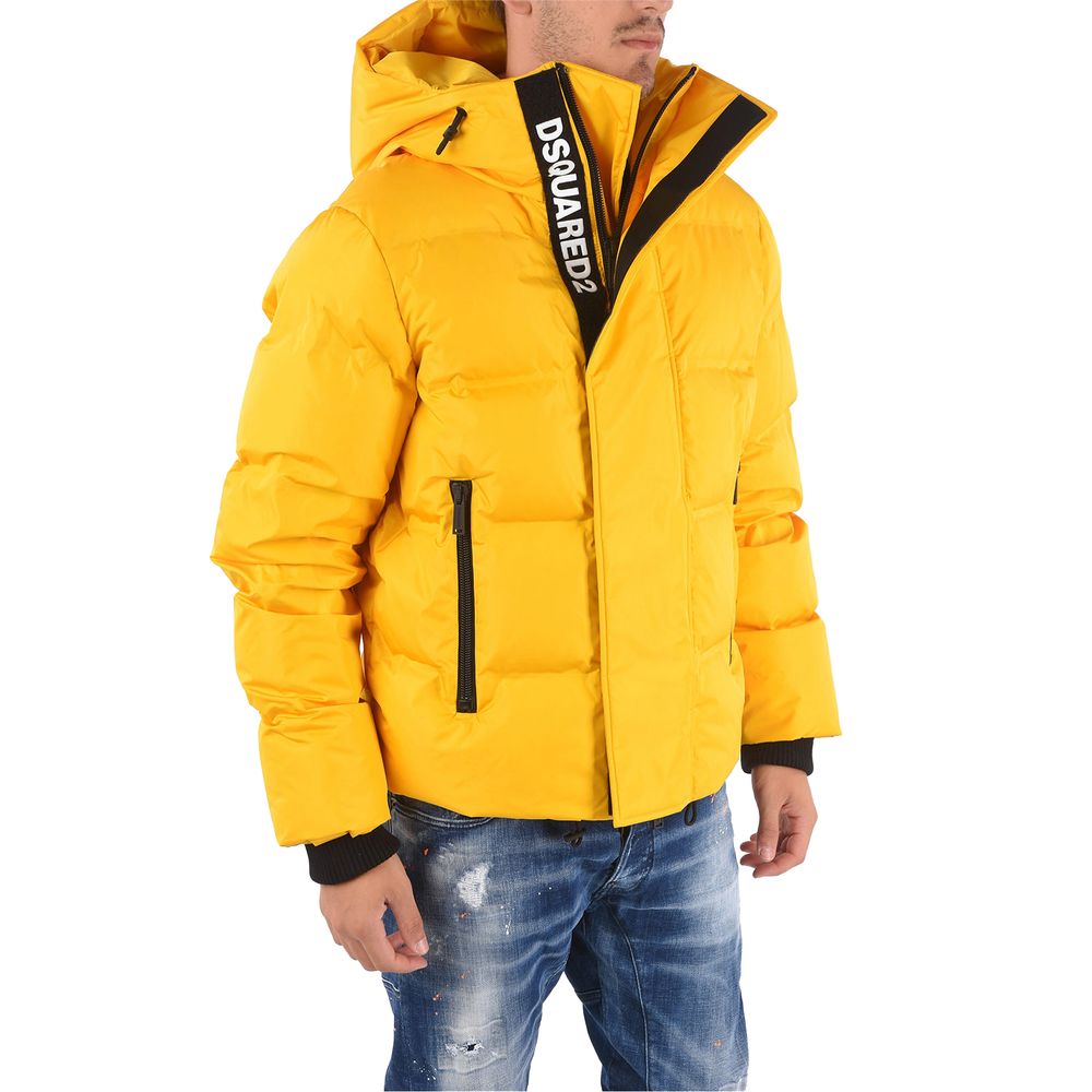 Dsquared² Sarı Naylon Erkek Ceket